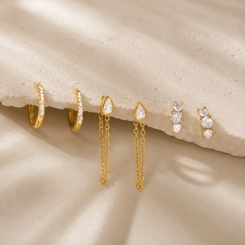 Tripple earings