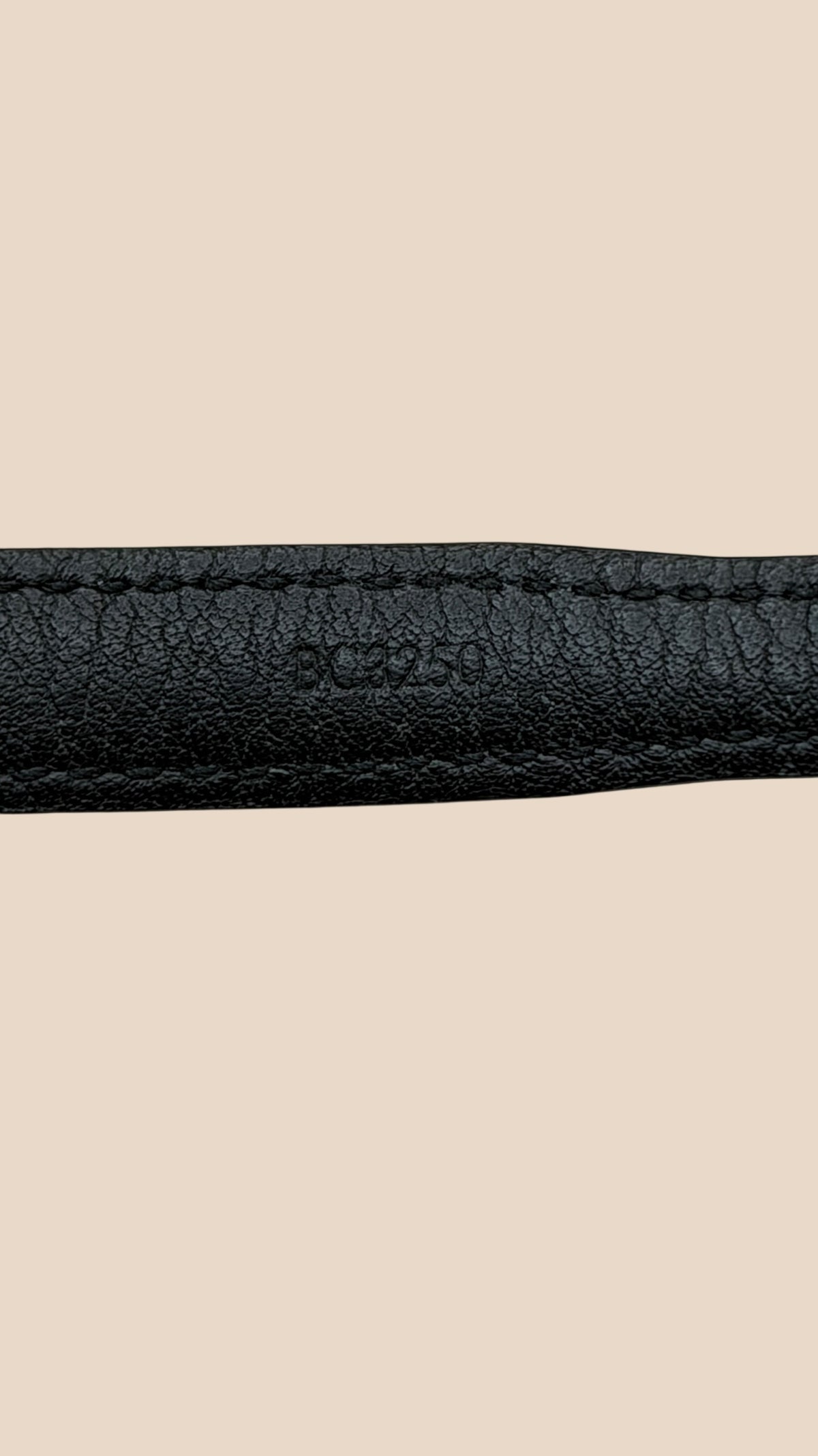 Originele Louis Vuitton Damier Graphite dubbel gewikkelde leren armband