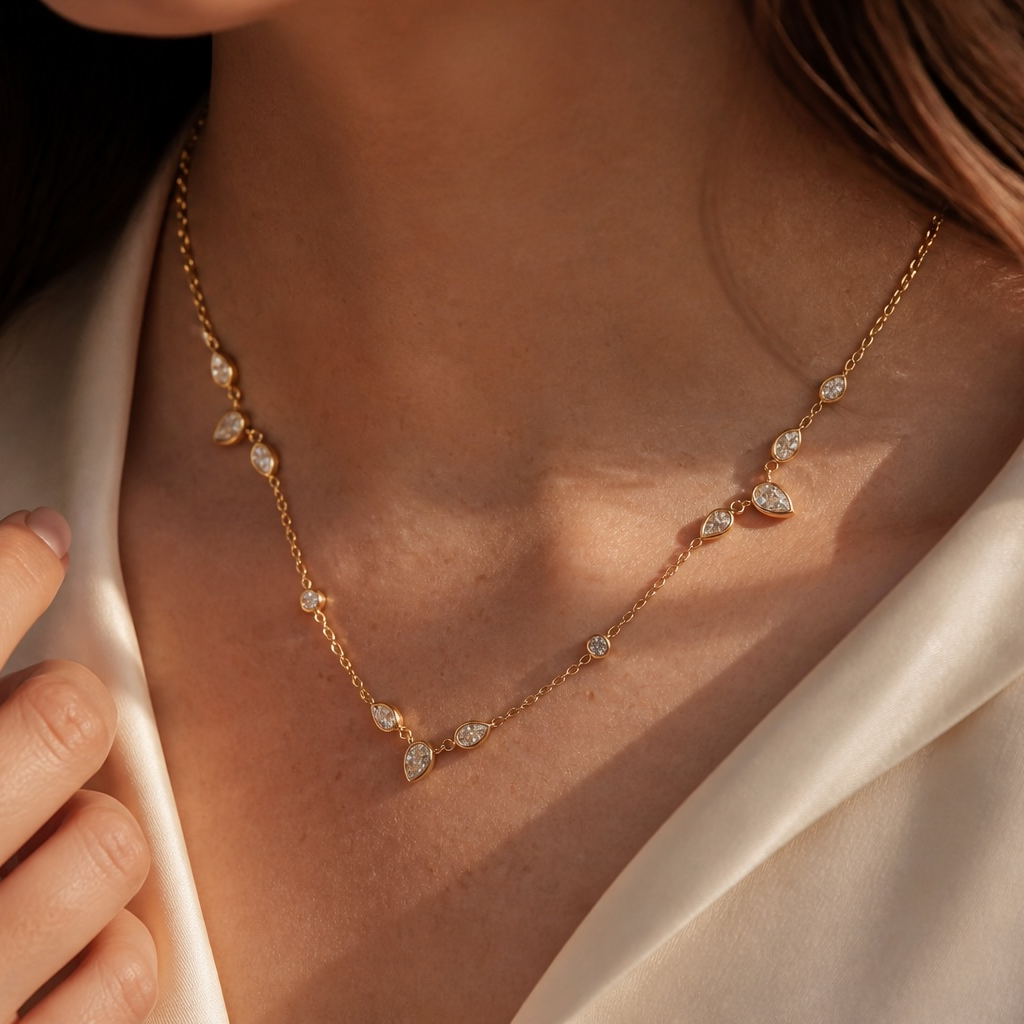 Grace drop necklace